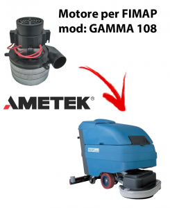 GAMMA 108 Saugmotor AMETEK ITALIA für scheuersaugmaschinen FIMAP