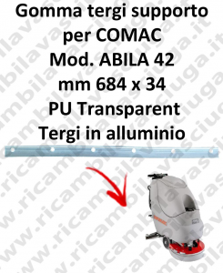 ABILA 42 Unterstützung Sauglippen für scheuersaugmaschinen COMAC