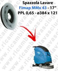 MMx43 Standard Bürsten für scheuersaugmaschinen FIMAP