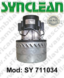 Moteur Aspiration SY 711034 SYNCLEAN pour Autolaveuse et aspirateur