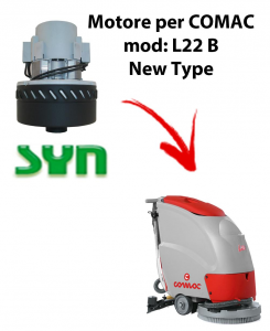 L22 B New Type Moteur Aspiration SYN pour Autolaveuse Comac
