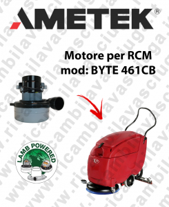 BYTE 461 CB Saugmotor LAMB AMETEK für scheuersaugmaschinen RCM