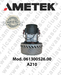 061300526.00 A 210 Saugmotor AMETEK ITALIA für Staubsauger und trockensauger