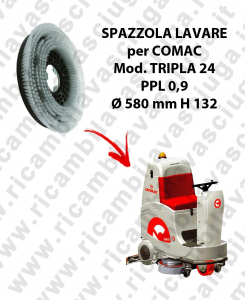 TRIPLA 24 Standard Bürsten für scheuersaugmaschinen COMAC
