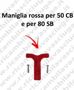 Maniglia Rouge pour 50 CB et pour 80 SB