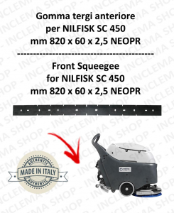 SC 450 Vorne sauglippen für scheuersaugmaschinen NILFISK