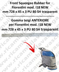 I18 NEW BAVETTE AVANT pour Autolaveuse FIORENTINI