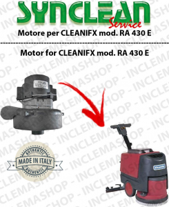 RA  430 et Moteur Aspiration SYNCLEAN pour Autolaveuse CLEANFIX