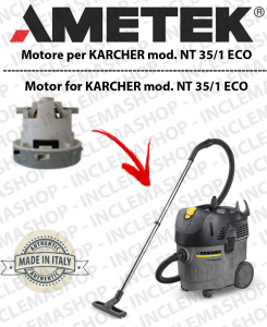 NT 35/1 ECO automatic Ametek Vacuum Motor for vacuum cleaner KARCHER