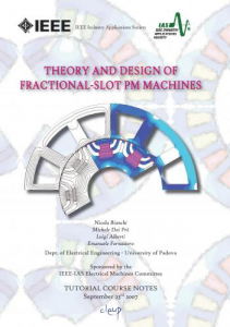 Theory and Design of Fractional-Slot PM Machines