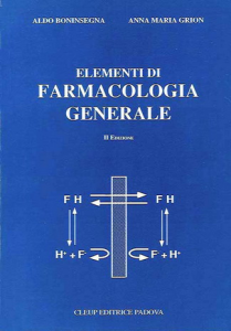 Elementi di farmacologia generale - II edizione