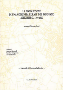 La popolazione di una comunità rurale del Padovano. Altichiero 1700-1900