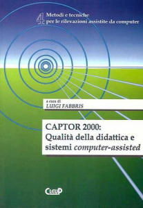Captor 2000: Qualità  della didattica e sistemi computer-assisted (n.4)