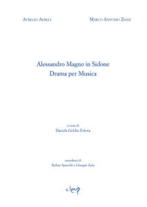 Alessandro Magno in Sidone. Drama per Musica