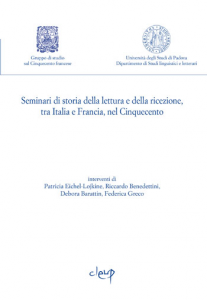 Seminari di storia della lettura e ricezione, tra Italia e Francia, nel Cinquecento 2