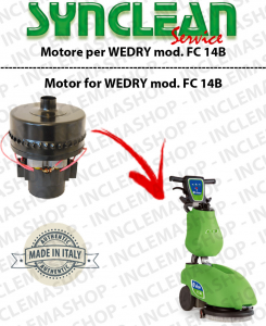 FC 14B Vacuum motor SYN for scrubber dryer WEDRY