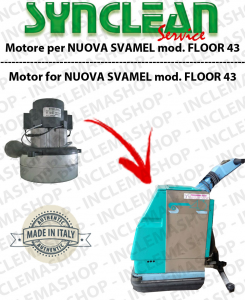 FLOOR 43 Vacuum motor SYNCLEAN for scrubber dryer NEW! SVAMEL