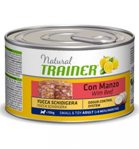 Natural Trainer Adult Small & Toy con Manzo 150 g
