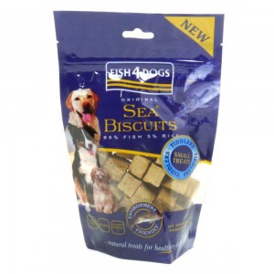 SNACKS FISH4DOGS SEA BISCUIT TIDDLERS 100 G 