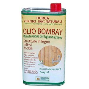 Olio Bombay manutenzione e pulizia superfici in legno 1lt. DURGA