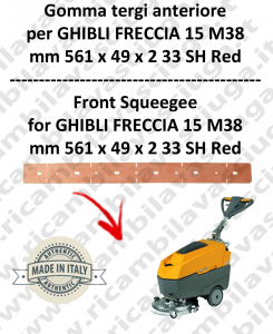 FRECCIA 15 M38 Vorne sauglippen für scheuersaugmaschinen GHIBLI