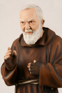 Statua Padre Pio in Resina DEC800 h. 60