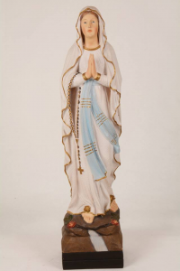 Statua Madonna di Lourdes in vetroresina DEC43-70 h. 70