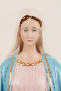 Statua Madonna Miracolosa in porcellana PING-MM48 h. 48