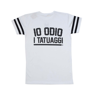 Perforated oversize T-shirt I ODIO I TATUAGGI