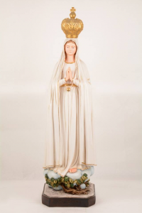 Statua Madonna di Fatima in Resina Colorata cm 90 PASQPA917