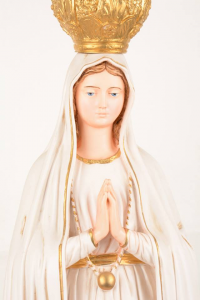 Statua Madonna di Fatima in resina h. 90 PASQPA917