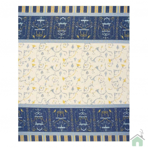 Bassetti : Bassetti Granfoulard - Telo Arredo Oristano Blu - C.B Confezioni  Tendaggi