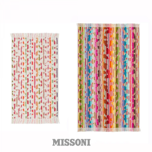 Missoni Home 2 Piece Set 1 Bath Towel + 1 Hand towel Josephine Floral multicolor