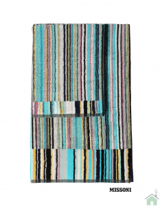 Accappatoio Missoni con cappuccio JAZZ 170 Multicolore a righe tg. XL