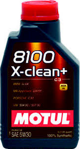 MOTUL 8100 X-CLEAN + 5W30 1L Olio per autoveicoli Acea C3 106376