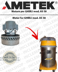 AS 58 AMETEK vacuum motor for vacuum cleaner GHIBLI-2
