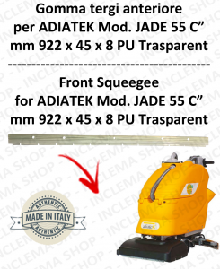 JADE 55 C Vorne sauglippen für scheuersaugmaschinen ADIATEK