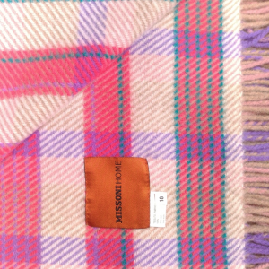 Missoni Home THROW with fringes Tiziano 100