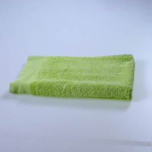 Happidea asciugamano ospite in spugna Voglia di Colore 450 grammi 40x60 cm - verde acido