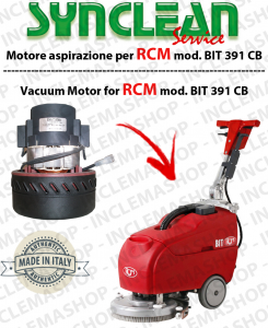 BIT 391 CB SYNCLEAN Vacuum Motorclean for scrubber dryers RCM