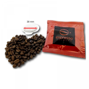 150 cialde espresso 38 mm miscela fervore per macchine caffe diametro 38mm