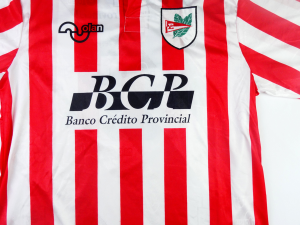 1996-97 Estudiantes La Plata MAGLIA Home #5  (Top)