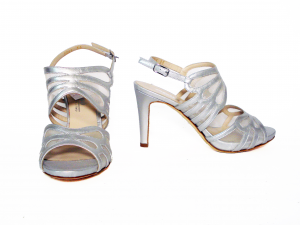 Sandali eleganti argento Melluso (*)