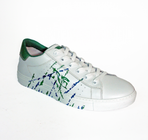 Sneakers bianche/verde NeroGiardini