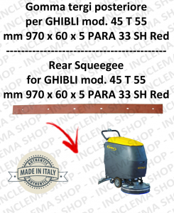 SERIE 1 45 T 55 TERGI back for scrubber dryers  GHIBLI