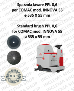 INNOVA 55 Standard Bürsten für Scheuersaugmaschinen COMAC