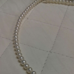 Collana donna di perle con ciondolo a stella in oro bianco con diamante, vendita on line | GIOIELLERIA BRUNI Imperia 