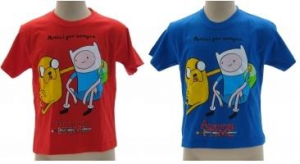 Adventure Time T-Shirt bambino Amici per Sempre maglia manica corta nuova cotone
