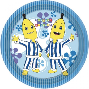 Banane in Pigiama 8 piatti 23 cm party