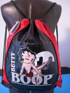 Betty Boop City sacca zaino 37 x 46 cm originale sport tempo libero 